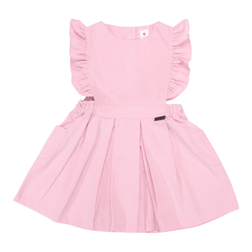 Cord dress Dusty pink