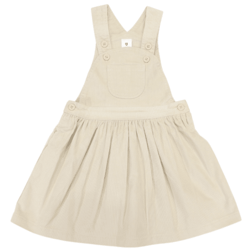 Corduroy dress beige